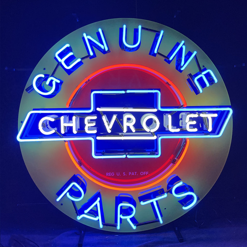 Genuine Chevrolet Parts Neon Signs Neon Signs Land