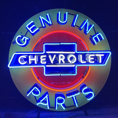 Genuine Chevrolet Parts Neon Signs Neon Signs Land