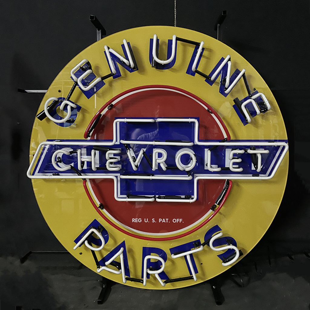 Genuine Chevrolet Parts Neon Signs Neon Signs Land