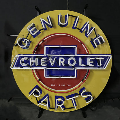 Genuine Chevrolet Parts Neon Signs Neon Signs Land