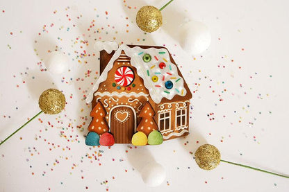 Gingerbread House Brooch by Laliblue