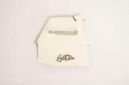 Gingerbread House Brooch by Laliblue