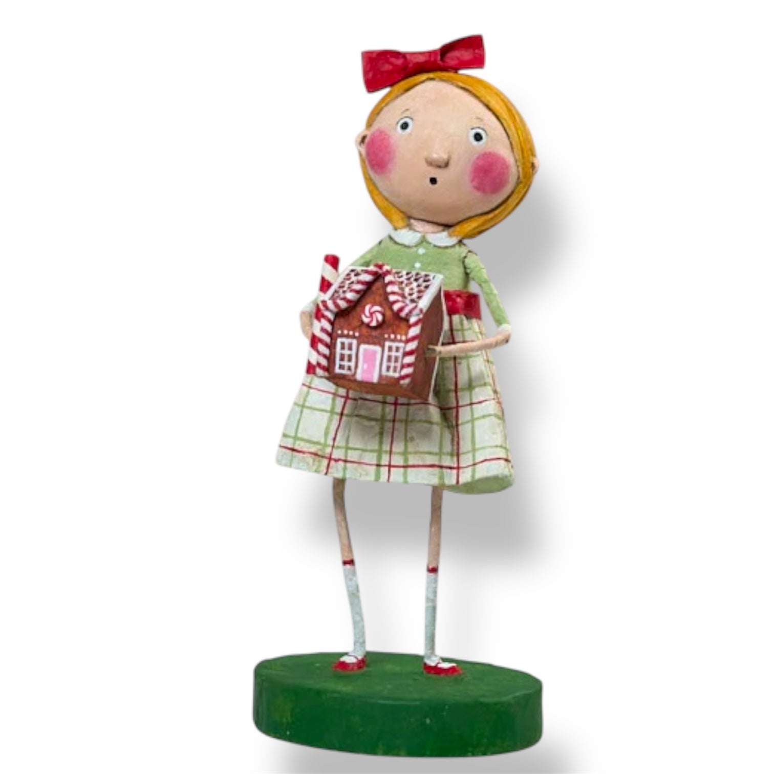 Ginger's House Christmas Figurine by Lori Mitchell *NEW for 2025* Quirks!