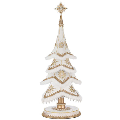 Golden Bells of Brilliance Tabletop Tree by Katherine's Collection Quirks!