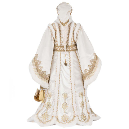 Golden Leaf Santa Doll by Katherine's Collection Quirks!