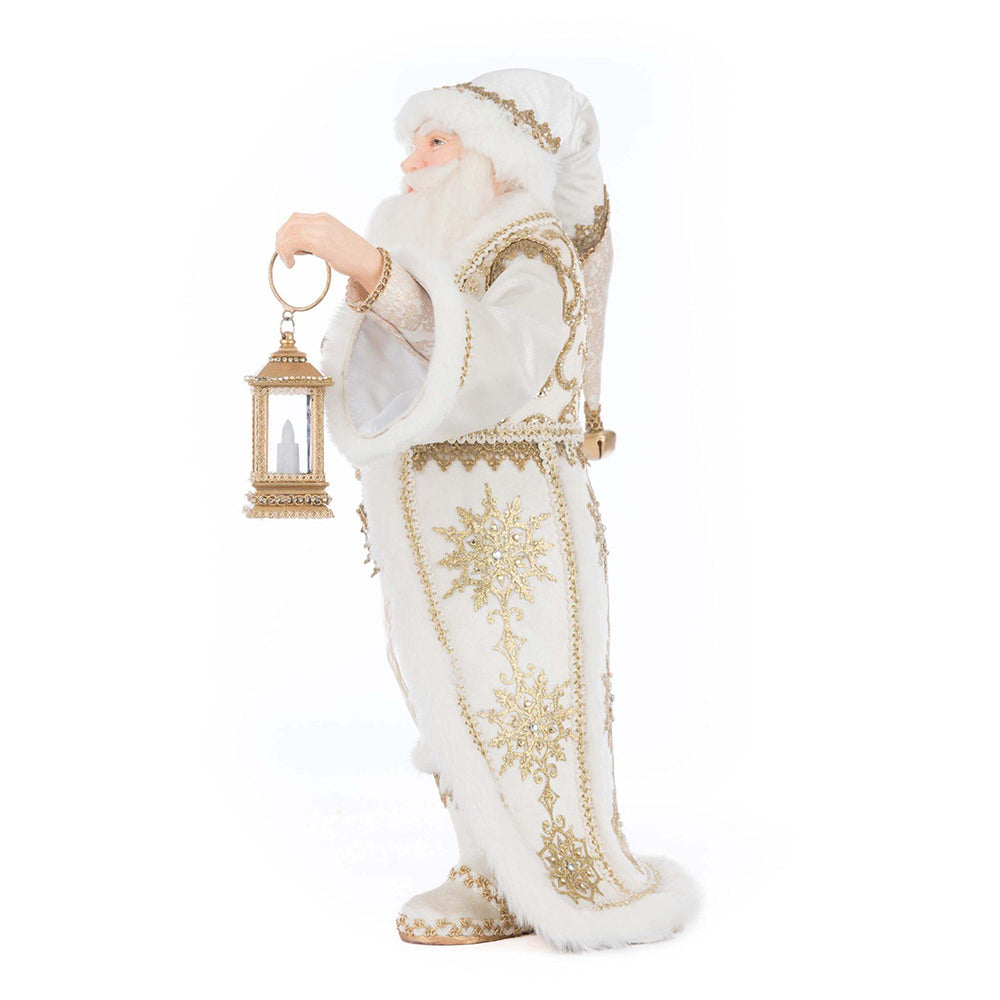 Golden Leaf Santa Tabletop by Katherine's Collection Quirks!