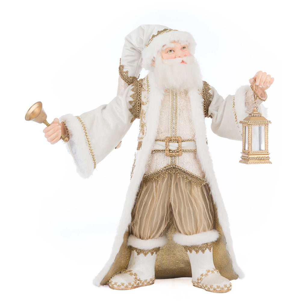 Golden Leaf Santa Tabletop by Katherine's Collection Quirks!