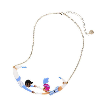 Great Leap of Faith Necklace by Erstwilder