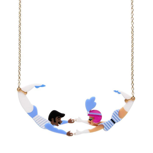 Great Leap of Faith Necklace by Erstwilder Quirks!