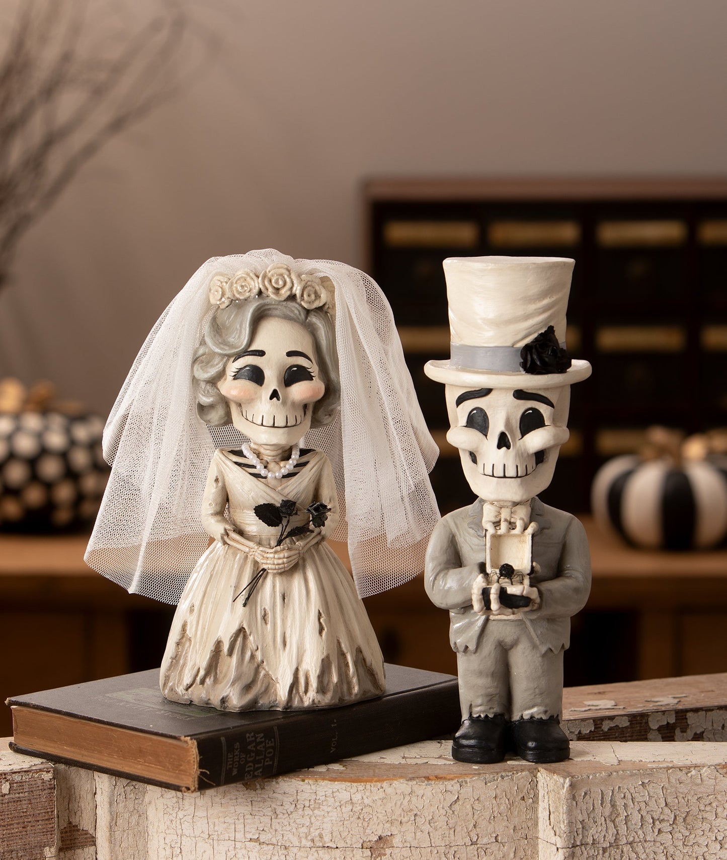 Groom Mortimer Skelly | Halloween Decor | Bethany Lowe