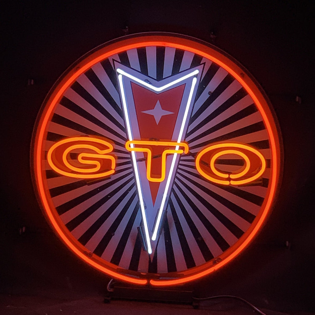 Pointiac GTO Auto Car Neon Signs Neon Signs Land