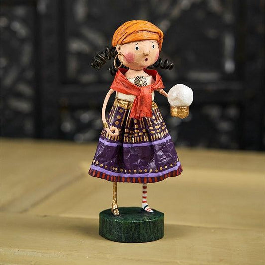 Gypsy Rose Halloween Figurine by Lori Mitchell