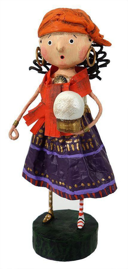 Gypsy Rose Halloween Figurine by Lori Mitchell