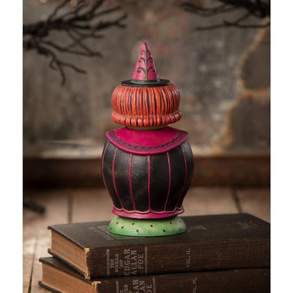 Hagatha and Jack Spooks Jar by Johanna Parker for Bethany Lowe Designs Quirks!