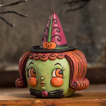 Hagatha Hollow Head Container by Johanna Parker for Bethany Lowe Quirks!