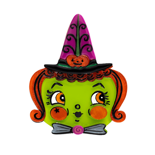 Hagatha Witch Brooch by Johanna Parker x Lipstick & Chrome