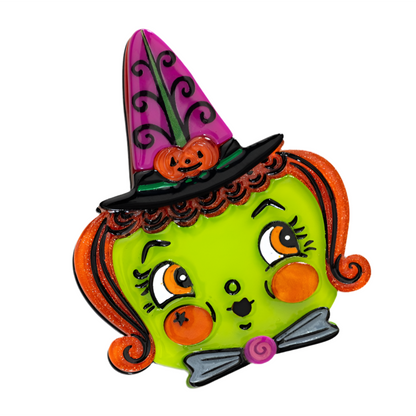 Hagatha Witch Brooch by Johanna Parker x Lipstick & Chrome