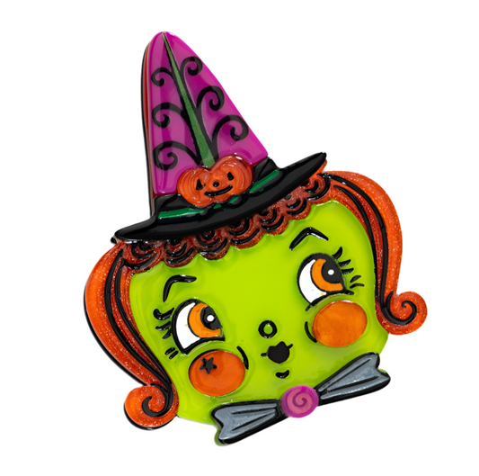 Hagatha Witch Brooch by Johanna Parker x Lipstick & Chrome Quirks!