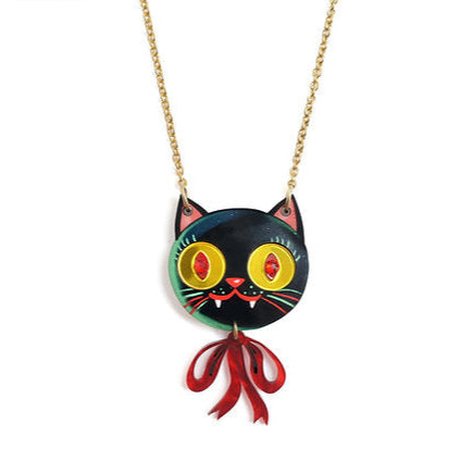 Vampire Kitten Necklace by Laliblue Quirks!