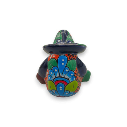 Talavera Panchito Figurine | Handcrafted Mexican Pottery