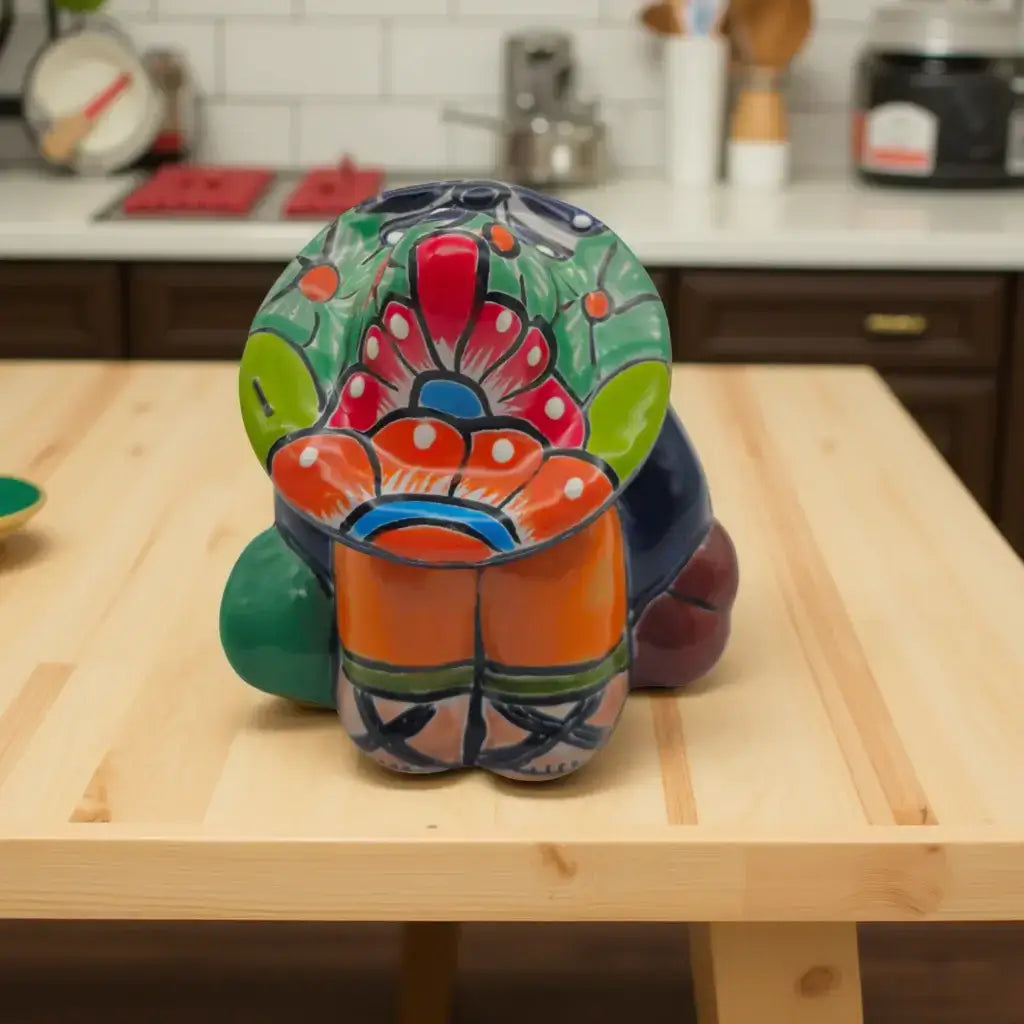 Talavera Panchito Figurine | Handcrafted Mexican Pottery