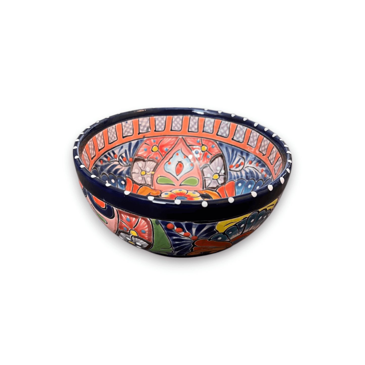 40-Piece Talavera Dinnerware Set | Colorful Tableware for 8