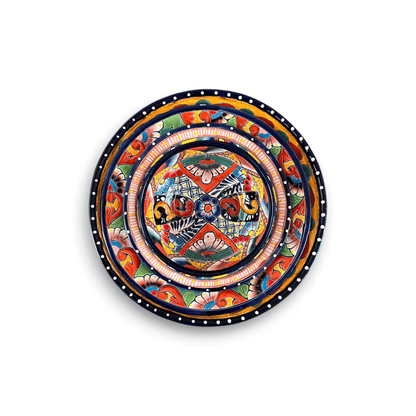 30-Piece Talavera Dinnerware Set | Colorful Tableware (Seats 6)