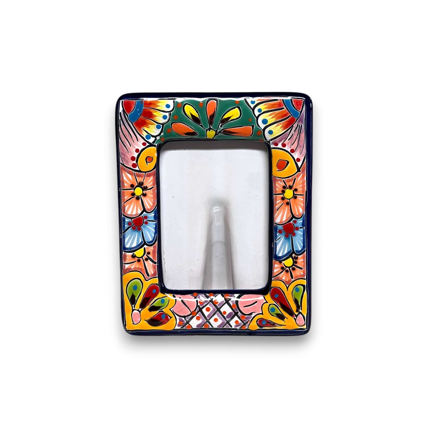 Talavera Picture Frame | Colorful Handcrafted Mexican Home Decor