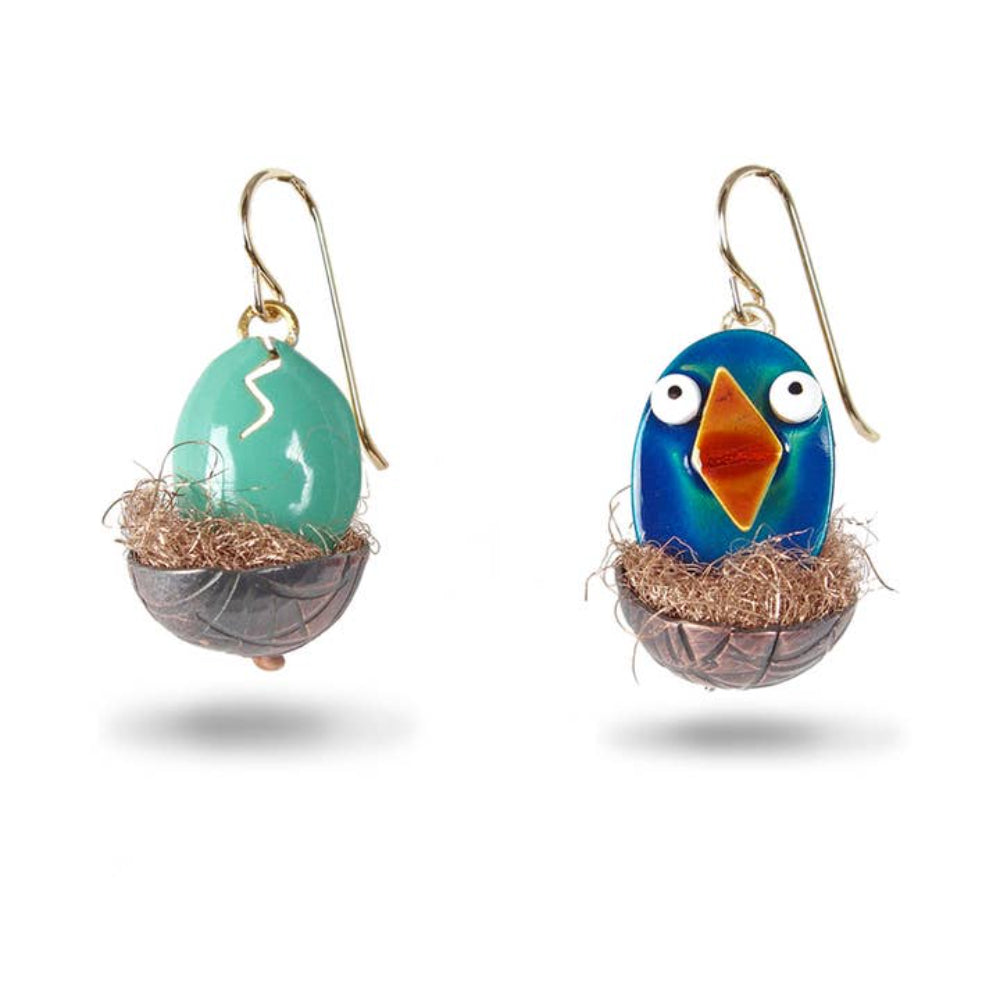 Hatchling Earrings by Chickenscratch Quirks!