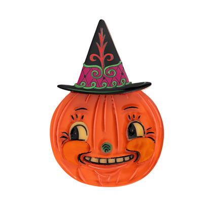 Hocus Pocus Pumpkin Brooch by Johanna Parker x Lipstick & Chrome