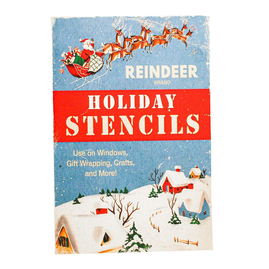 Holiday Stencils Christmas Box Art Wood Cutouts Quirks!