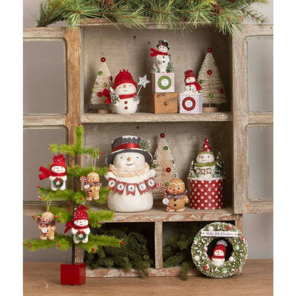 Holly Jolly Snowgirl by Bethany Lowe Designs