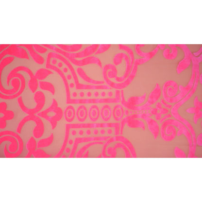 Ice Burnout Stretch Velvet Fabric | Blue Moon Fabrics