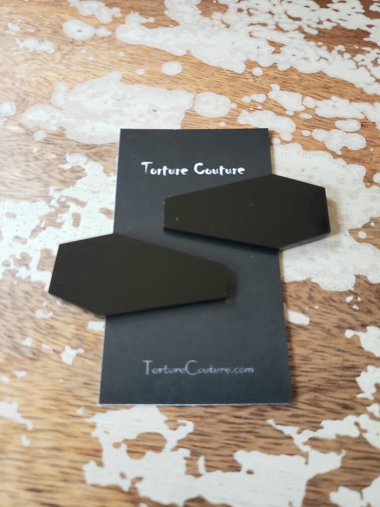 Coffin Hair Clips More Colors