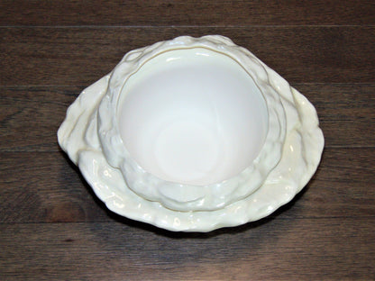 Large Natural Stone Self Watering / African Violet Pot Mountain Mudworks