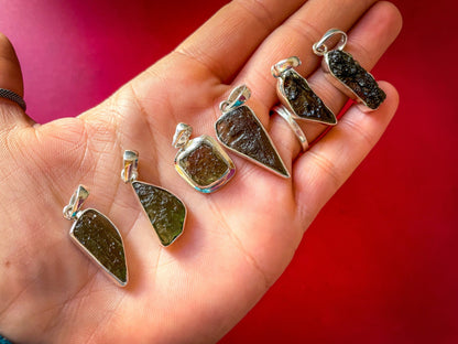 REAL Moldavite Pendant