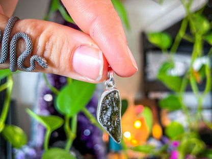 REAL Moldavite Pendant