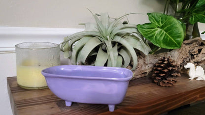 Medium Ceramic Bathtub Planter Mountain Mudworks