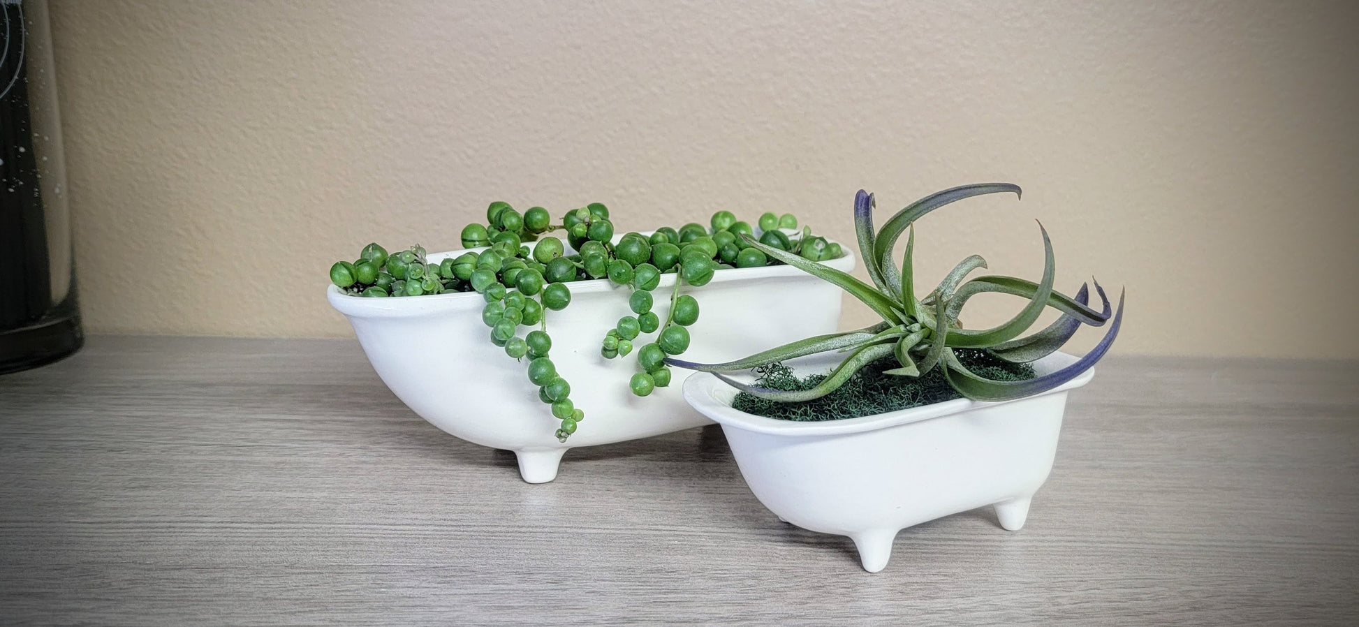 Medium Ceramic Bathtub Planter Mountain Mudworks