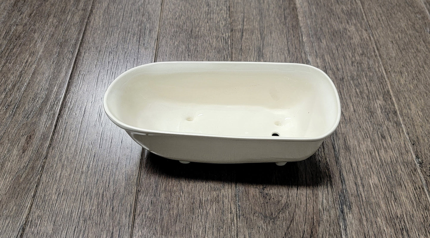 Medium Ceramic Bathtub Planter Mountain Mudworks