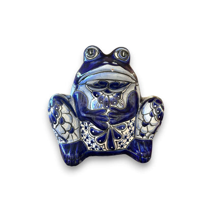 Talavera Frog Planter | Colorful Handmade Mexican Pottery