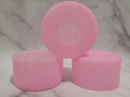 Pink Parade Glitter silicone boot bumper for tumbler