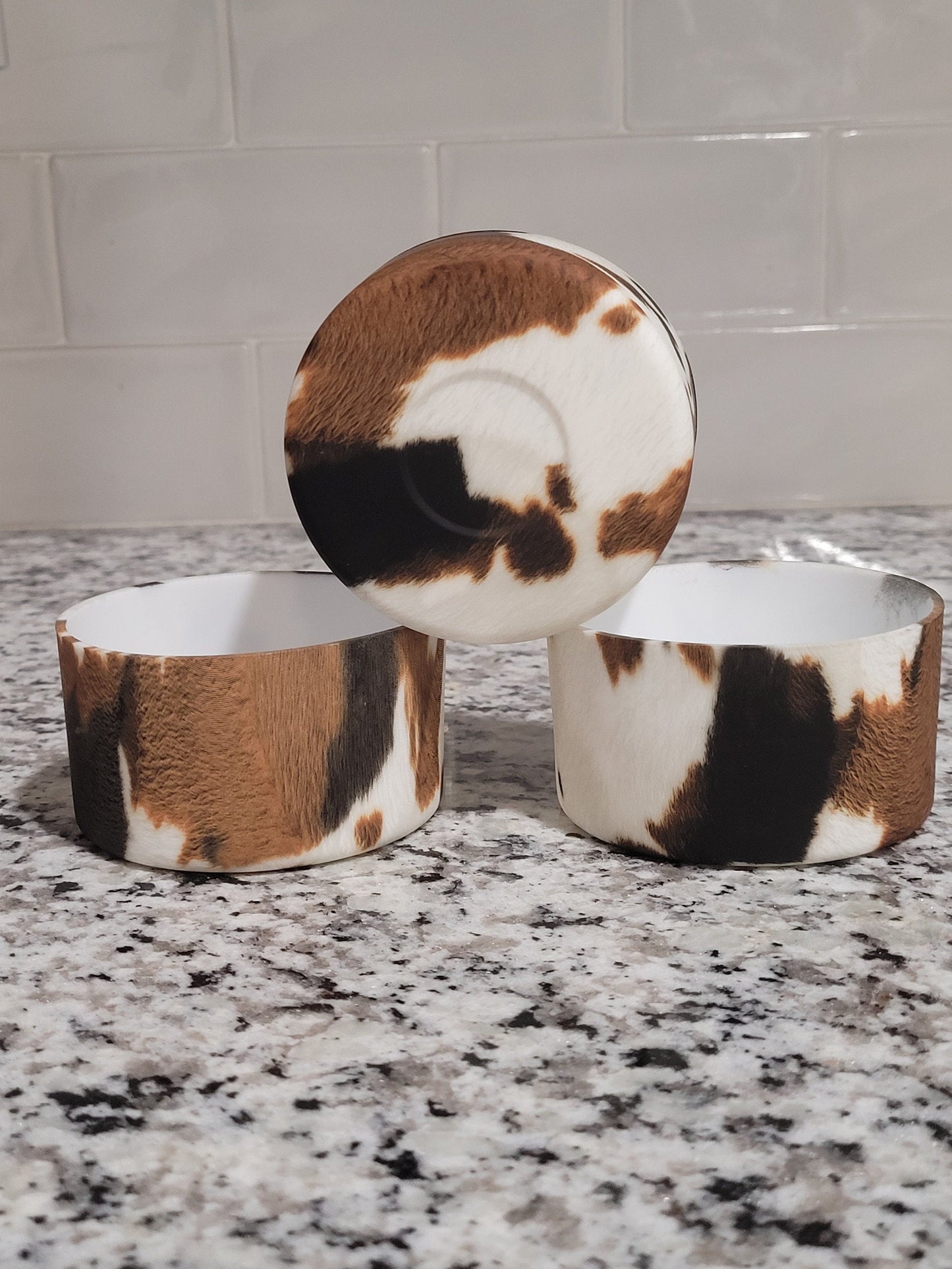 Cowhide Silicone Cup Boot Bumper