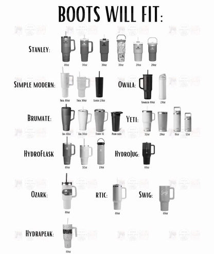 Cowhide Silicone Cup Boot Bumper