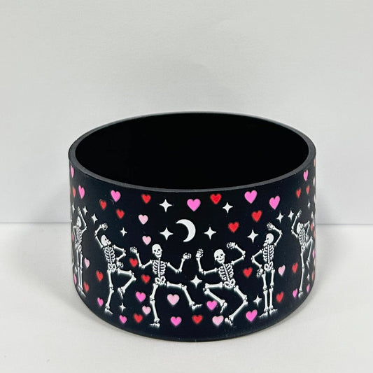 SkellyLove silicone boot sleeve bumper for tumbler