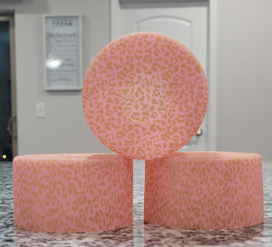 PinkGolden Leopard Silicone Boot Bumper for Tumbler