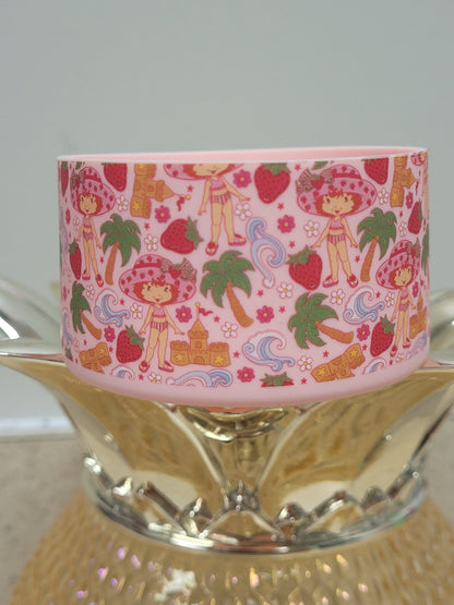 Strawberry Beach Girl Silicone Boot Bumper Sleeve