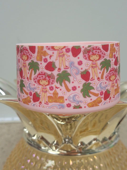 Strawberry Beach Girl Silicone Boot Bumper Sleeve