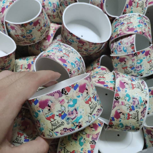 Wonderland Silicone Boot Bumper Sleeve for Tumblers