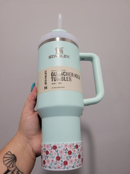 Christmas Blooms Silicone Boot Bumper Sleeve THE SALTY CHIC